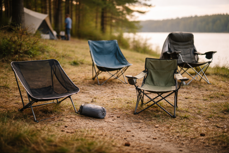 Bedste campingstol 2026: sådan balancerer du vægt, komfort og pakkemål