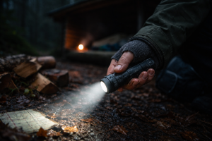 Bedste lommelygte til friluftsliv: sådan vælger du lumen, rækkevidde og batteri