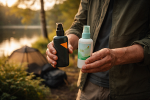 Bedste myggespray til tur: sådan vælger du mellem DEET og Icaridin